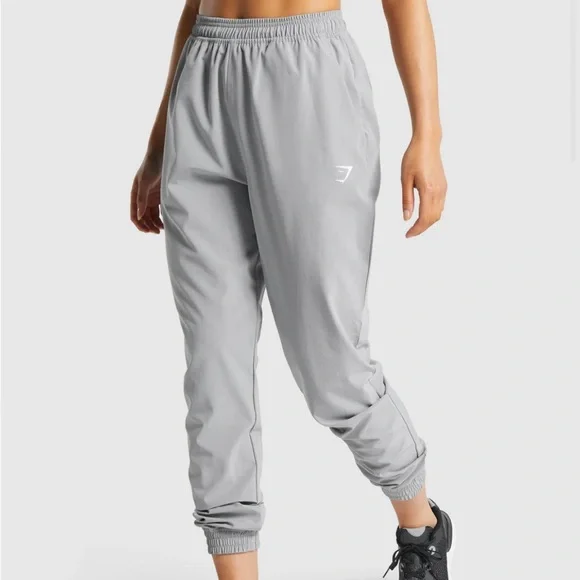 Gymshark training woven joggers women’s size extra small light gray color - Picture 4 of 15
